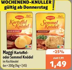 Aktiv Irma Maggi Kartoffel oder Semmel Knödel Angebot