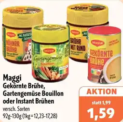 Aktiv Irma Maggi Gekörnte Brühe, Gartengemüse Bouillon oder Instant Brühen Angebot
