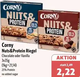 Aktiv Irma Corny Nuts&Protein Riegel Angebot