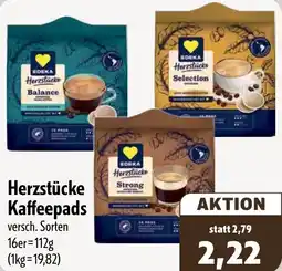 Aktiv Irma Edeka Herzstücke Kaffeepads Angebot
