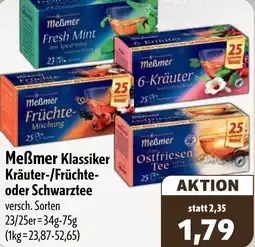 Aktiv Irma Meẞmer Klassiker Kräuter-/Früchte- oder Schwarztee Angebot
