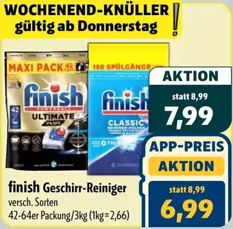 Aktiv Irma finish Geschirr-Reiniger Angebot