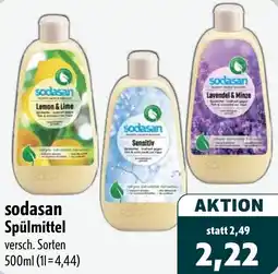 Aktiv Irma Sodasan Spülmittel Angebot