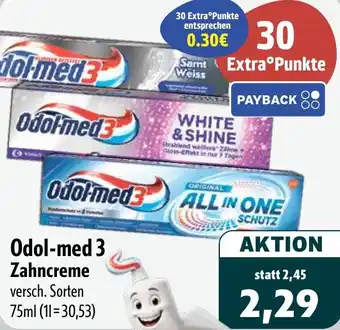 Aktiv Irma Odol-med 3 Zahncreme Angebot