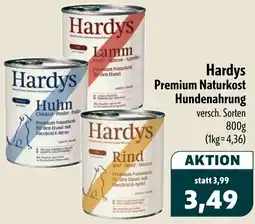 Aktiv Irma Hardys Premium Naturkost Hundenahrung Angebot