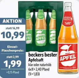 Aktiv Irma beckers bester Apfelsaft Angebot