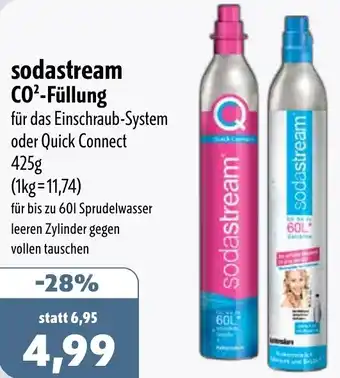 Aktiv Irma sodastream CO²-Füllung Angebot