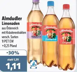 Aktiv Irma Almdudler Limonaden Angebot