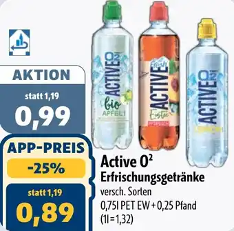 Aktiv Irma Active 0² Erfrischungsgetränke Angebot