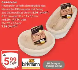 Globus Birkmann Gärkörbchen Angebot