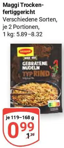 Globus Maggi Trocken- fertiggericht Angebot