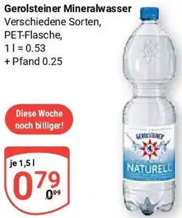 Globus Gerolsteiner Mineralwasser Angebot