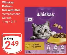 Globus Whiskas Katzentrockenfutter Angebot