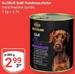 Globus GLOBUS Gold Hundenassfutter Angebot