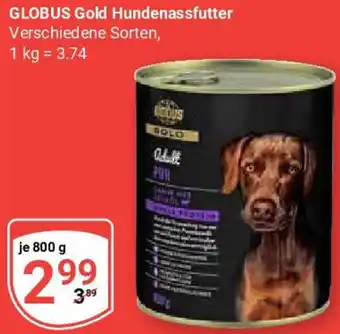 Globus GLOBUS Gold Hundenassfutter Angebot