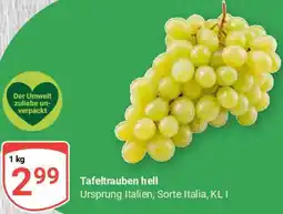 Globus Tafeltrauben hell Angebot