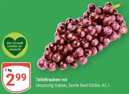 Globus Tafeltrauben rot Angebot