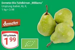 Globus Demeter Bio Tafelbirnen ,,Williams" Angebot