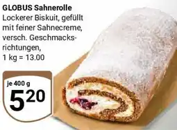 Globus GLOBUS Sahnerolle Angebot