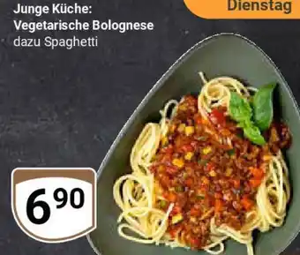 Globus Junge Küche: Vegetarische Bolognese Angebot