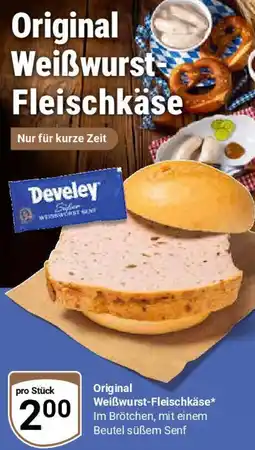 Globus Original Weißwurst-Fleischkäse Angebot
