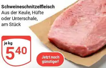 Globus Schweineschnitzelfleisch Angebot