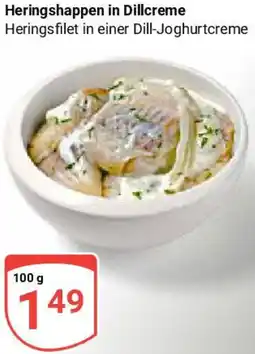 Globus Heringshappen in Dillcreme Angebot