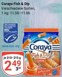 Globus Coraya Fish & Dip Angebot