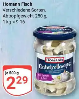 Globus Homann Fisch Angebot