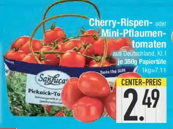 E-Center Cherry-Rispen- oder Mini-Pflaumen- tomaten Angebot