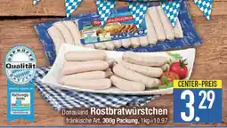 E-Center Donauland Rostbratwürstchen Angebot