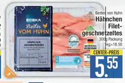 E-Center Bestes von Huhn Hähnchen Filet- geschnetzeltes Angebot