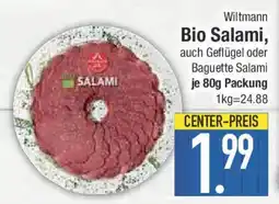 E-Center Wiltmann Bio Salami Angebot