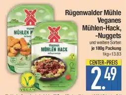 E-Center Rügenwalder Mühle Veganes Mühlen-Hack, -Nuggets Angebot