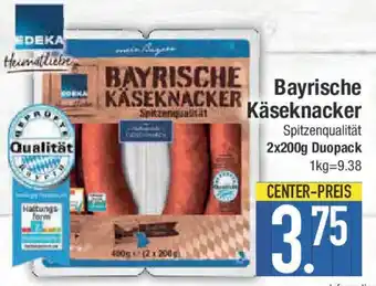 E-Center Bayrische Käseknacker Angebot