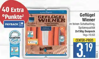 E-Center Geflügel Wiener Angebot