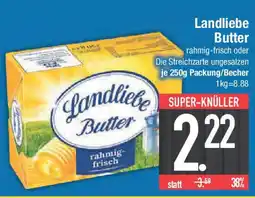 E-Center Landliebe Butter Angebot