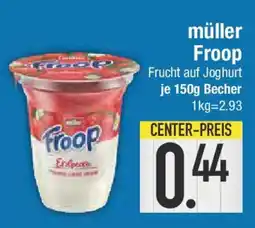 E-Center müller Froop Frucht auf Joghurt Angebot