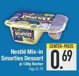 E-Center Nestlé Mix-in Smarties Dessert Angebot