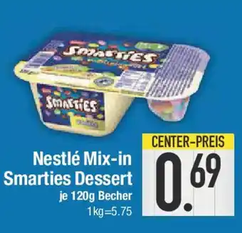 E-Center Nestlé Mix-in Smarties Dessert Angebot