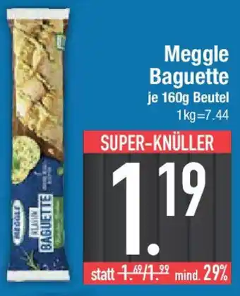 E-Center Meggle Baguette Angebot