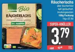 E-Center EDEKA Bio Räucherlachs Angebot