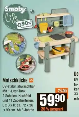 V Baumarkt Smoby life Matschküche Angebot