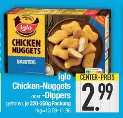 E-Center iglo Chicken-Nuggets oder -Dippers Angebot