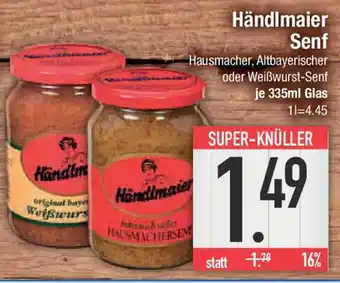 E-Center Händlmaier Senf Angebot