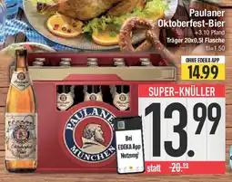 E-Center Paulaner Oktoberfest-Bier Angebot