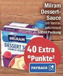 E-Center Milram Dessert- Sauce Angebot
