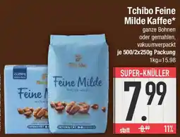 E-Center Tchibo Feine Milde Kaffee Angebot