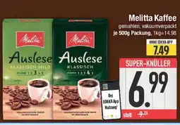 E-Center Melitta Kaffee Angebot