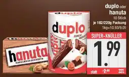 E-Center duplo oder hanuta Angebot